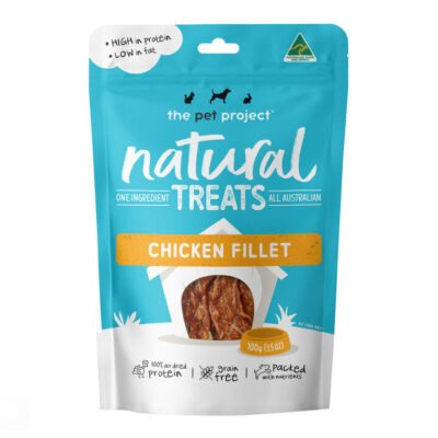 The Pet Project Natural Dog Treats Chicken Fillet  100 Gm