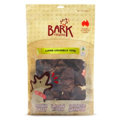 Bark & Beyond Lamb Crumble Dog Treats  350 Gm
