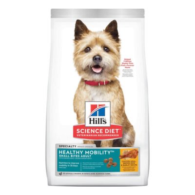 Hill's Science Diet Healthy Mobility Small Bites Adult Chicken Meal, Brown Rice & Barley Recipe Dry Dog Food 1.81 Kg