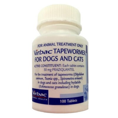 Virbac Tapewormer For Dogs 250 Tablet